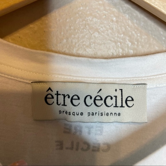 Etre Cecile Striped Color Block T-Shirt Dress Size Small - Picture 4 of 8